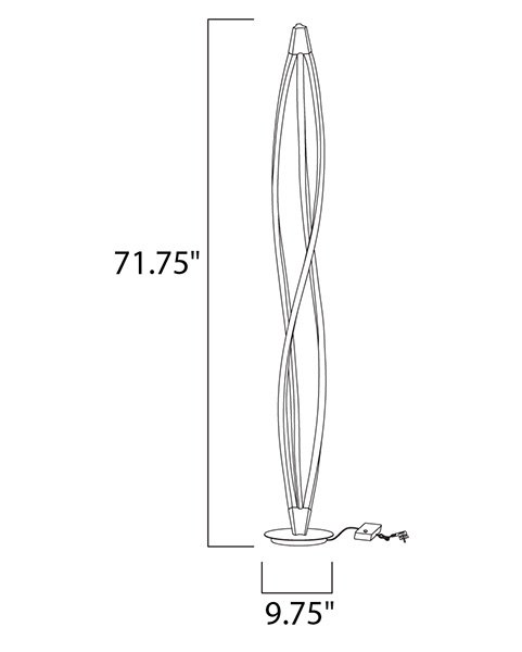 ET2ۥꥫեסCYCLONE LED3W250H1820mm