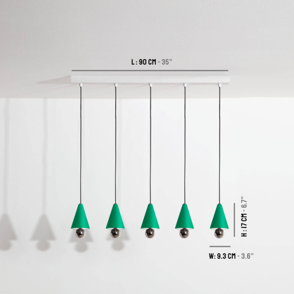 PetiteFritureۥե󥹡ǥCherry Pendant system 5 Mint green (W900mm)