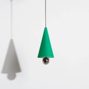 Petite FritureۡCherry LED pendant, small, whiteץڥȥ饤 Mint greenʦ160H375mm)