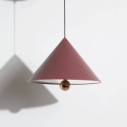 【Petite Friture】「Cherry LED pendant, large, black」ペンダントライト Brown red（Φ500×H375mm)