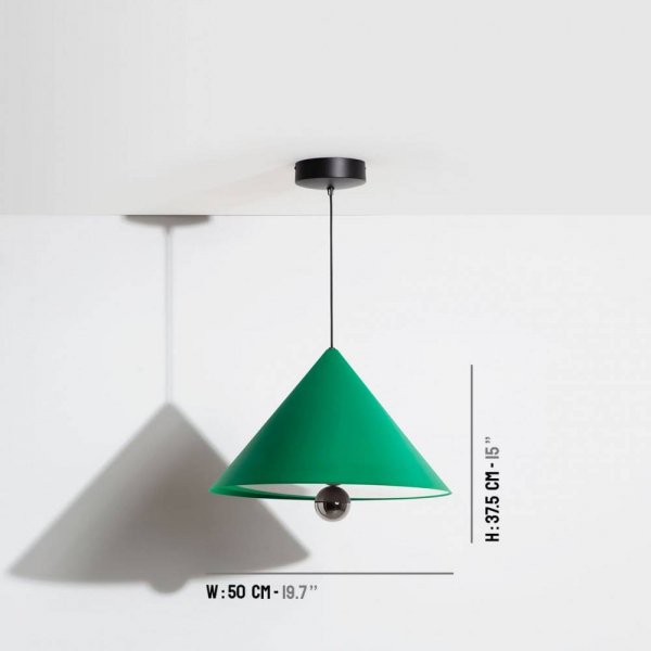 Petite FritureۡCherry LED pendant, large, blackץڥȥ饤 Mint greenʦ500H375mm)