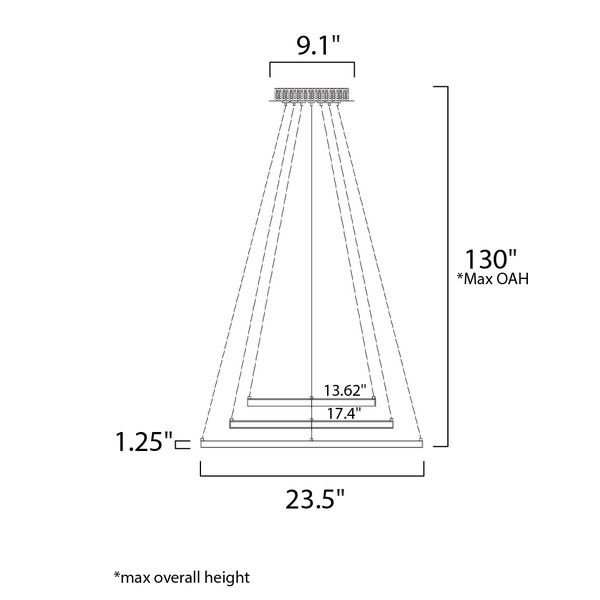 ET2ۥꥫա׷ڥȥ饤ȡHOOPS LED3W600L600H30-3300mm