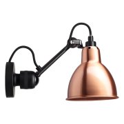 DCW editions̲ǥLampe Gras 304 lamp, round shade, black - copperץ饤1(140D150H140mm)