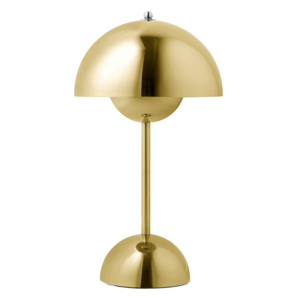 brass bedside lamp