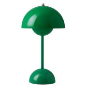 【&Tradition】北欧デザイン照明「Flowerpot VP9 portable table lamp, signal green」テーブルライト(Φ160×H295mm)