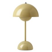 【&Tradition】北欧デザイン照明「Flowerpot VP9 portable table lamp, pale sand」テーブルライト(Φ160×H295mm)