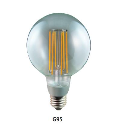 LED電球 DECO LIGHTフィラメント ベーシック【調光不可】 E26／7.6W