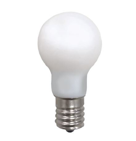 LED電球【調光対応】デコライトLED ミニクリプトン球 （Ｅ-17 フロスト