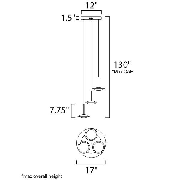 ET2ۥꥫǥڥȥ饤ȡSAUCER3W430L430H200-3300mm