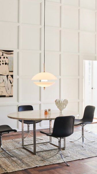 Fritz Hansen̲ǥClam pendant, 55 cm, opalץڥȥ饤(550H540mm)