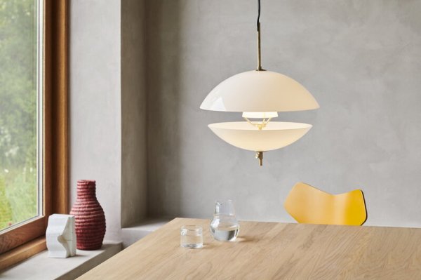 Fritz Hansen̲ǥClam pendant, 44 cm, opalץڥȥ饤(440H522mm)