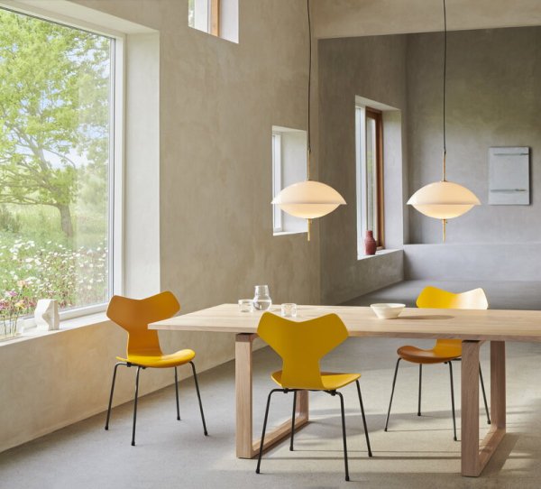 Fritz Hansen̲ǥClam pendant, 44 cm, opalץڥȥ饤(440H522mm)