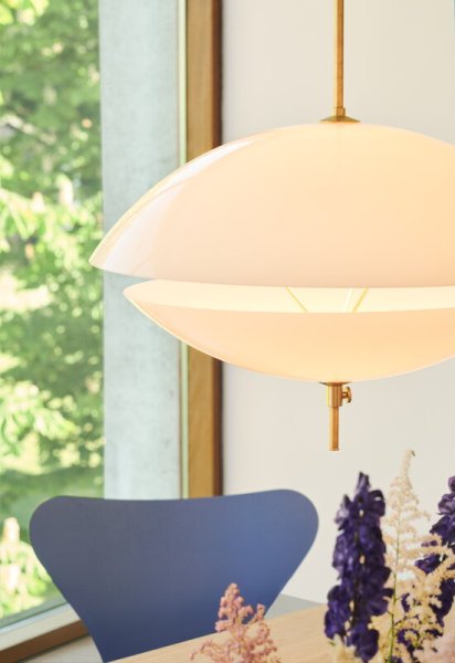 Fritz Hansen̲ǥClam pendant, 44 cm, opalץڥȥ饤(440H522mm)