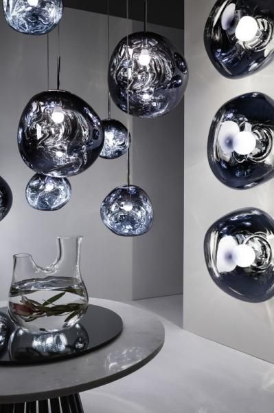 Tom Dixon】北欧デザイン照明「Melt LED pendant, smoke