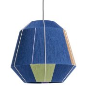 【HAY】北欧デザイン照明「Bonbon 500 lampshade, blue tones」ペンダントライト(Φ500×H466mm)