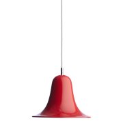 【Verpan】北欧デザイン照明「Pantop pendant 23 cm, bright red」ペンダントライト(Φ230×H166mm)