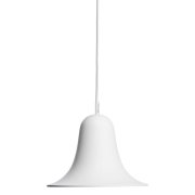 【Verpan】北欧デザイン照明「Pantop pendant 23 cm, matt white」ペンダントライト(Φ230×H166mm)
