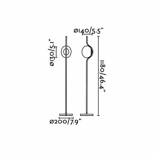 FARO BARCELONAۡLE VITAץե饤1֥åH1180mm