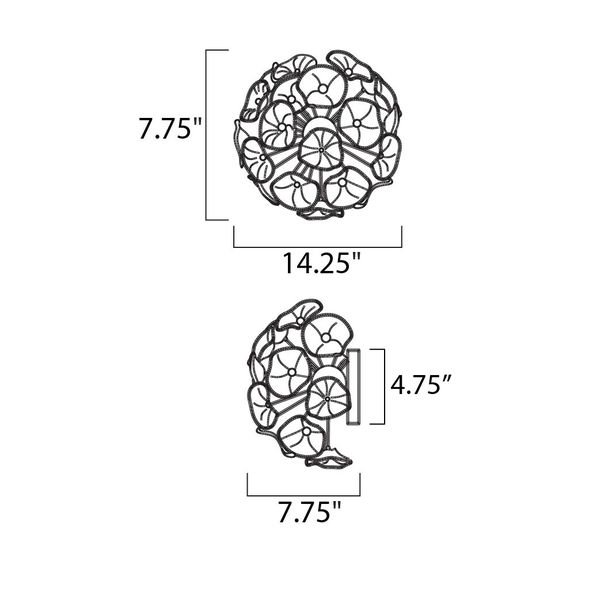 ET2ۥꥫե饤ȡFIORI3W360D190H190mm