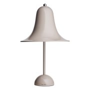 【Verpan】北欧デザイン照明「Pantop table lamp 23 cm, grey sand」テーブルライト(Φ230×H380mm)