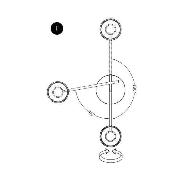 FARO BARCELONAۡLOOPץե饤1Ĵ&֥åH1250mm