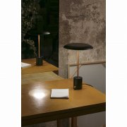 【FARO BARCELONA】「HOSHI」LEDテーブルライト1灯・ブラック（φ260×H400mm）
