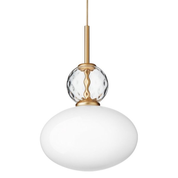 Nuura̲ǥRizzatto 32 pendant, brass - opal whiteץڥȥ饤(300H448mm)