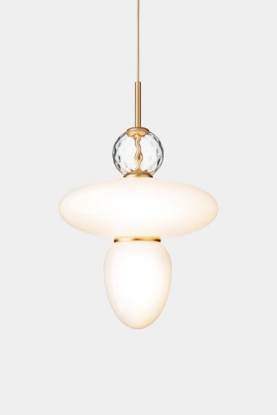 Nuura̲ǥRizzatto 43 pendant, brass - opal whiteץڥȥ饤(400H622mm)