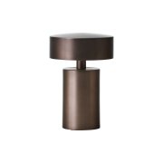 【Menu】北欧デザイン照明「Column Portable table lamp, bronze」テーブルライト(Φ120×H175mm)