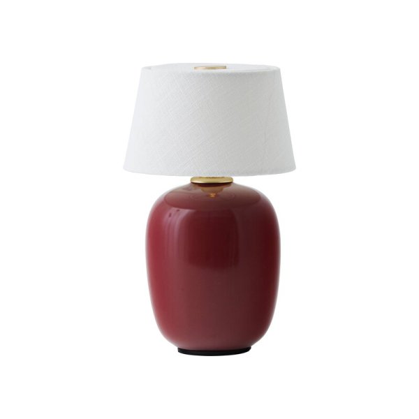 Menu̲ǥTorso Portable table lamp, rubyץơ֥饤(120H200mm)