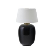 【Menu】北欧デザイン照明「Torso Portable table lamp, black」テーブルライト(Φ120×H200mm)