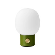 【Menu】北欧デザイン照明「JWDA Portable table lamp, dusty green」テーブルライト(Φ145×H215mm)