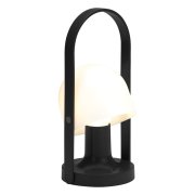 【Marset】北欧デザイン照明「FollowMe lamp, black, limited edition」テーブルライト(Φ123×H288mm)