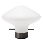 【LYFA】北欧デザイン照明「Repose table lamp 175, opal - black」テーブルライト(Φ175×H145mm)