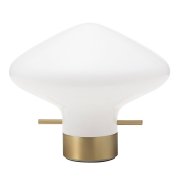 【LYFA】北欧デザイン照明「Repose table lamp 175, opal - brass」テーブルライト(Φ175×H145mm)