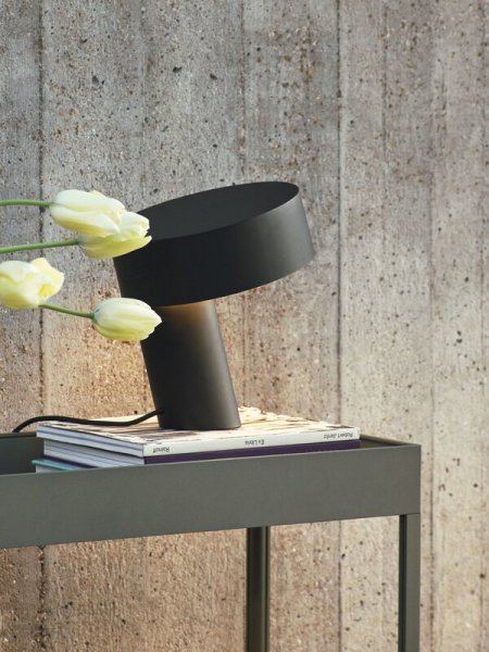 HAY】北欧デザイン照明「Slant table lamp, soft black」テーブルライト