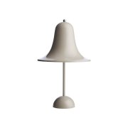 【Verpan】北欧デザイン照明「Pantop Portable table lamp 18 cm, grey sand」テーブルライト(Φ180×H300mm)