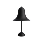 【Verpan】北欧デザイン照明「Pantop Portable table lamp 18 cm, matt black」テーブルライト(Φ180×H300mm)