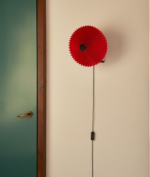 HAY̲ǥMatin wall lamp 300, bright redץ饤(300D250mm)