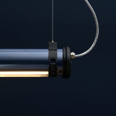 Sammode̲ǥBrueghel Casambi ceiling lamp, 1000 mm, coal - petrolץ󥰥饤(100D123H1000mm)