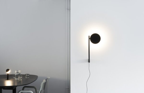 Wästberg̲ǥw182 Pastille br2 wall lamp, graphite blackץ饤(W170D279H427mm)