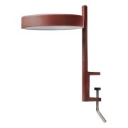 【Wästberg】北欧デザイン照明「w182 Pastille c1 clamp lamp, oxide red」テーブルライト(W170×D196×H265mm)
