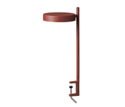 【Wästberg】北欧デザイン照明「w182 Pastille c2 clamp lamp, oxide red」テーブルライト(W170×D192×H481mm)