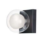 【ET2】アメリカ・ガラスボールウォールライト「POD」1灯（W120×D130×H120mm）