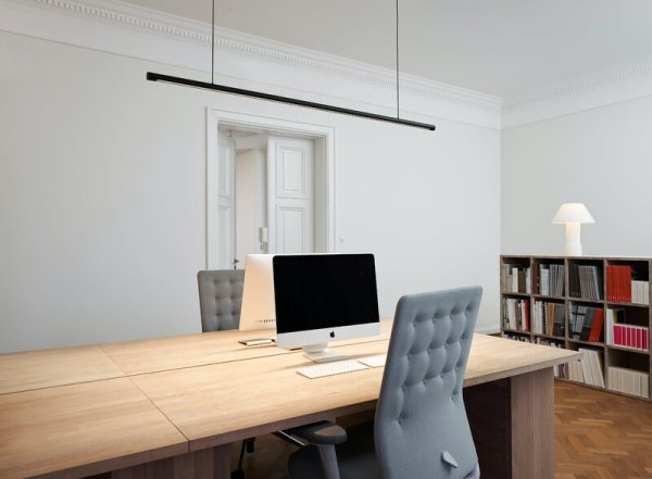 Wästberg̲ǥw181 Linier pendant, 2700K, dimmable, blackץڥȥ饤(W1515H130mm)