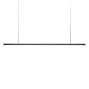 【Wästberg】北欧デザイン照明「w181 Linier pendant, 3000K, dimmable, black」ペンダントライト(W1515×H130mm)