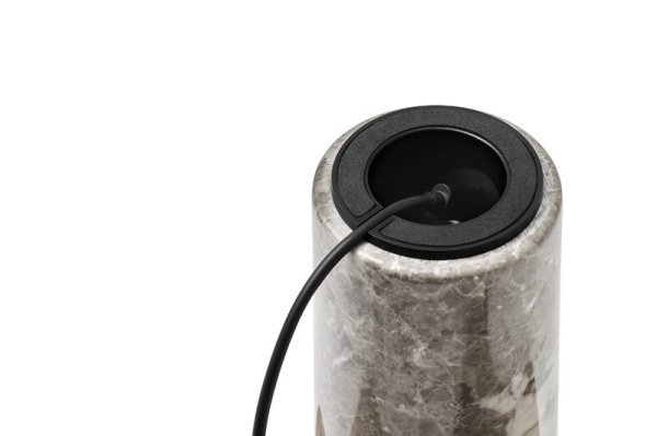 New WorksۡKizu portable table lamp, grey marbleץơ֥(180H240mm)