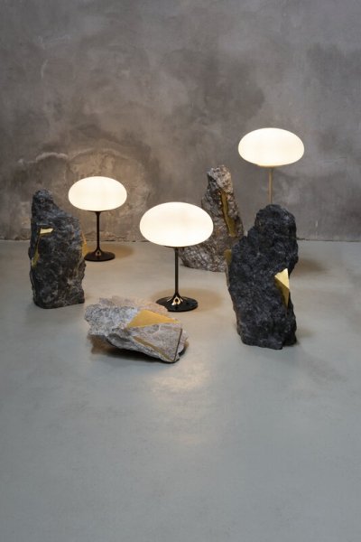 GUBI̲ǥStemlite table lamp, 70 cm, dimmable, pebble greyץơ֥饤(320H700mm)