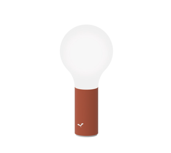 Fermob̲ǥAplô portable lamp H24, red ochreץơ֥饤(118H249mm)