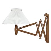 【Le Klint】北欧デザイン照明「Sax 224-1/17 wall lamp, smoked oak」ウォールライト(W290×D330-600×H310mm)